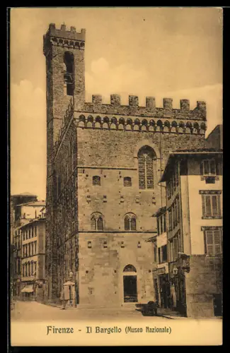 AK Firenze, Il Bargello, Museo Nazionale