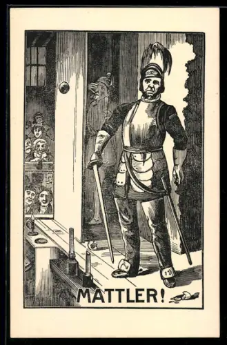 AK Hamburg, Mattler!, Ritter und Zuschauer, Alt-Hamburg-Tag im Zoo 1923