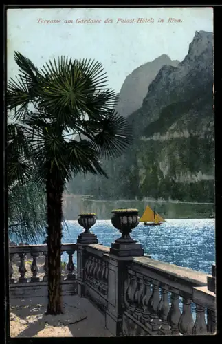 AK Riva, Terrasse des Palast-Hotels