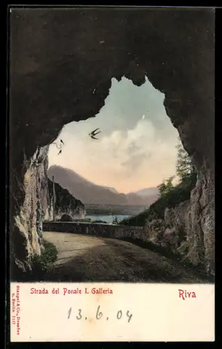 AK Riva, Strada del Ponale, I. Galleria