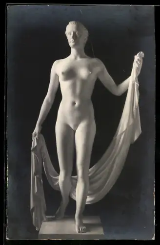 Künstler-AK Arno Breker: Plastik Schreitende