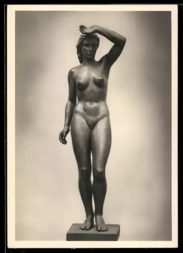 AK Plastik Der Morgen von Adolf Abel