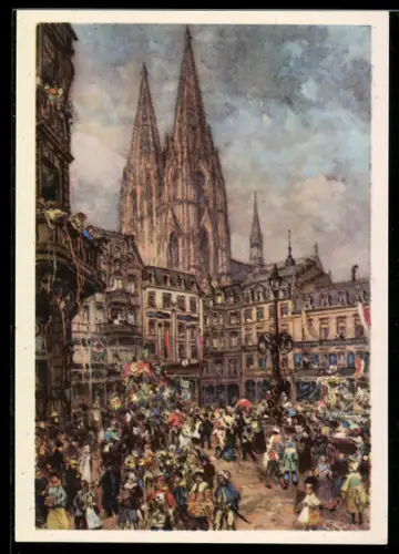 AK Kölner Karneval, Festumzug