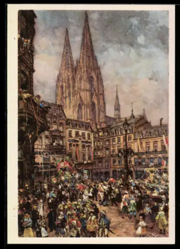 AK Kölner Karneval, Festumzug