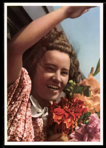 AK Die Jugend der Welt will den Frieden, Glückliche deutsche Jugend