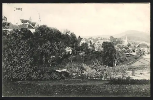 AK Iburg, Gesamtansicht aus der Vogelschau