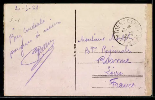 AK Mainz, Schillerdenkmal