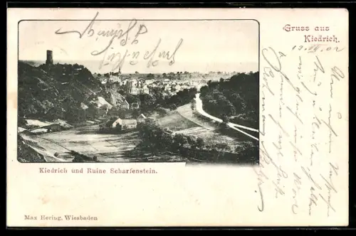 AK Kiedrich, Ruine Scharfenstein