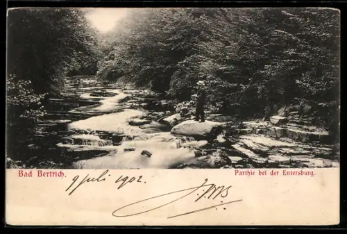AK Bad Bertrich, Partie bei der Entersburg