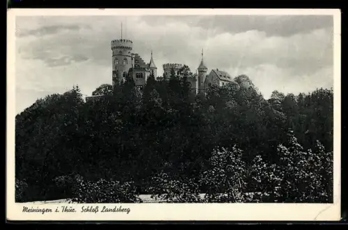 AK Meiningen i. Thür., Schloss Landsberg