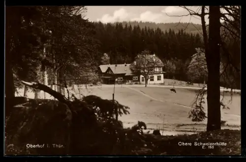 AK Oberhof i. Thür., Obere Schweizerhütte