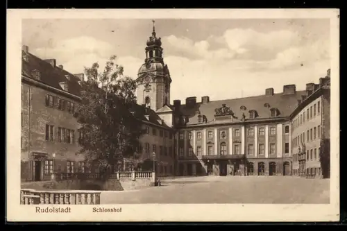 AK Rudolstadt, Schlosshof