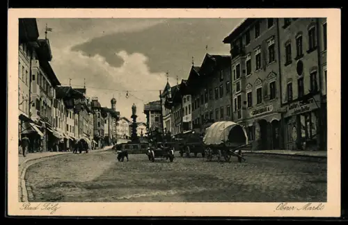 AK Bad Tölz a. d. Isar, Oberer Markt