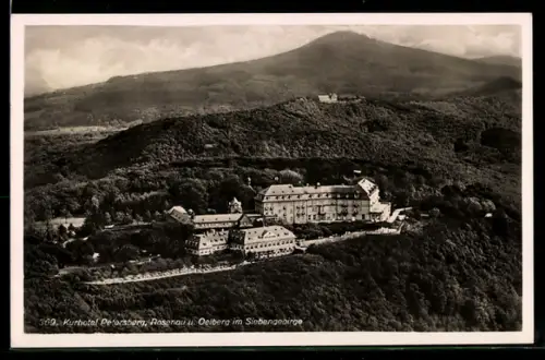 AK Petersberg, Kurhotel, Rosenau u. Oelberg im Siebengebirge