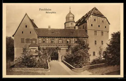 AK Forchheim, Partie an der Kaiserpfalz