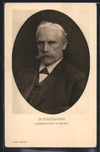 AK Bremen, Dr. Stadtländer, II. Bürgermeister von Bremen