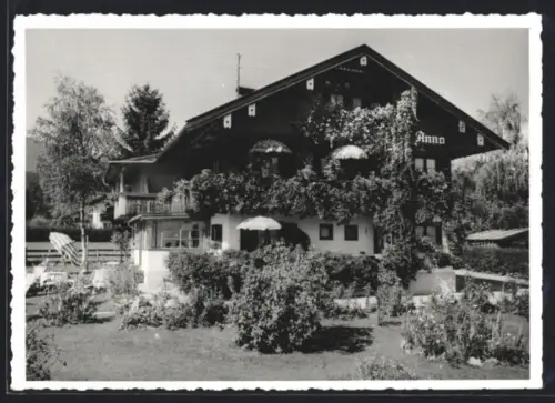 Foto-AK Bad Wiessee, Hotel Villa Anna