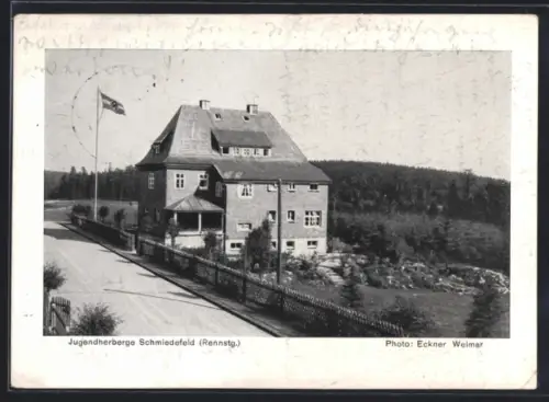 AK Schmiedefeld /Rennstg., Jugendherberge, 