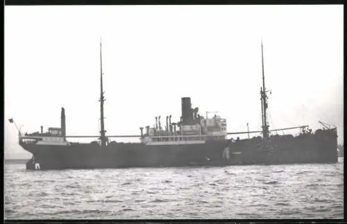Fotografie Sowjetisches Frachtschiff Ladoga von 1921 in Seitenansicht