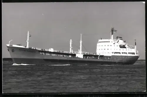 Fotografie Sowjetisches Tankschiff Kapitan Makatzarya in Ballast hohe Fahrt laufend