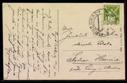 AK Lázne Podebrady, Riegruv pramen na Riegrove námestí