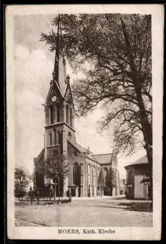 AK Moers, Blick zur Katholischen Kirche
