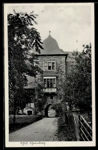 AK Schaumburg, Eingang zum Schloss Schaumburg