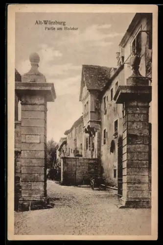 AK Würzburg, Partie am Holztor