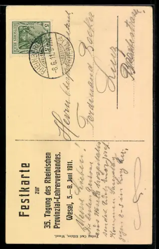 AK Wesel, Partie am Rathaus