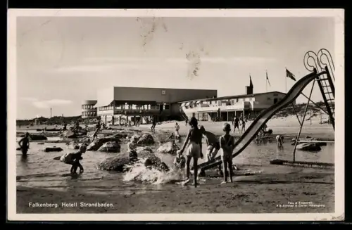 AK Falkenberg, Hotell Strandbaden