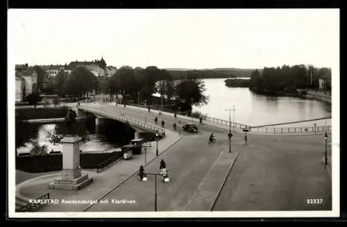 AK Karlstad, Residenstorget och Klarälven