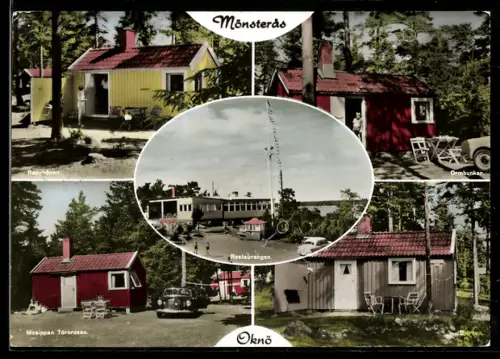 AK Mönsteras /Oknö, Restaurangen, Mosippan Törnrosen