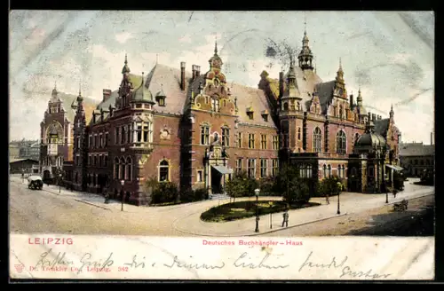 AK Leipzig, Deutsches Buchhändler-Haus