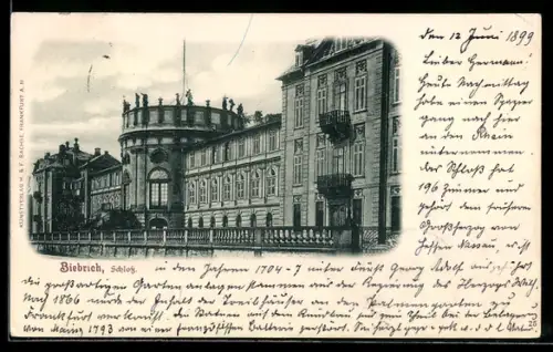 AK Biebrich, Partie am Schloss