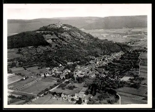 AK Neustadt i. Odenwald, Burg Breuberg aus der Vogelschau