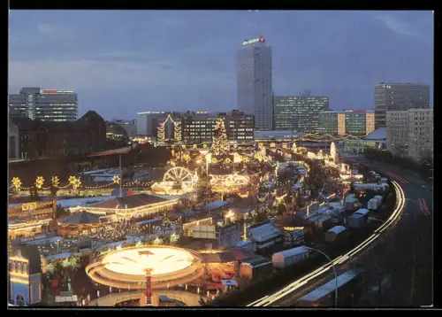 AK Berlin, Weihnachtsmarkt Alexanderstrasse