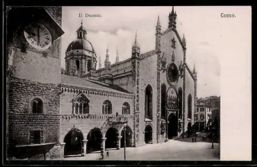 AK Como, Il Duomo di Como in una vista storica