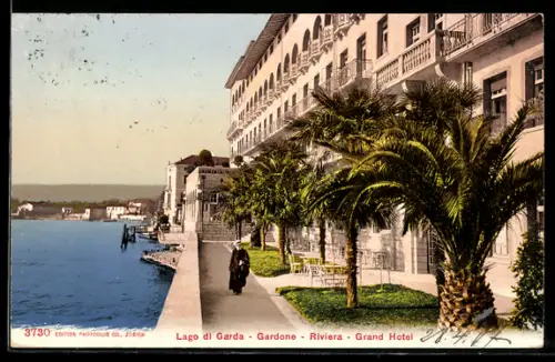 AK Gardone /Lago di Garda, Riviera, Grand Hotel