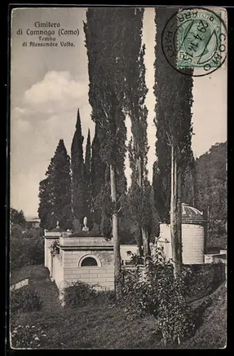 AK Como, Cimitero di Camnago Volta, Tomba di Alessandro Volta