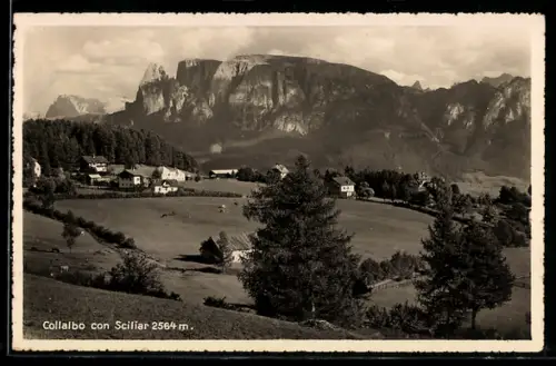 AK Collabo, Vista dello Sciliar e paesaggio alpino