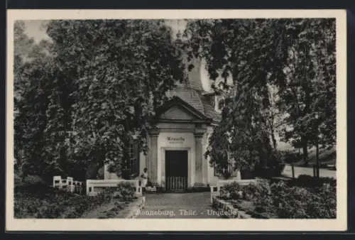 AK Ronneburg /Thür., Die Urquelle