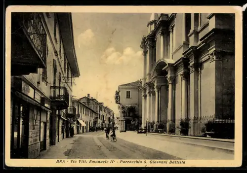 AK Bra, Via Vitt. Emanuele II, Parrocchia S. Giovanni Battista