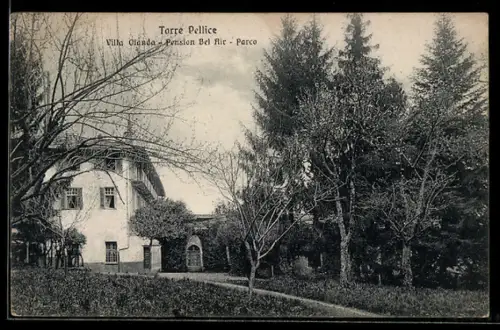 AK Torre Pellice, Villa Olanda, Pension Bel Air, Parco