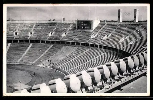 AK Berlin, Olympia 1936, Reichssportfeld mit Zuschauerrängen