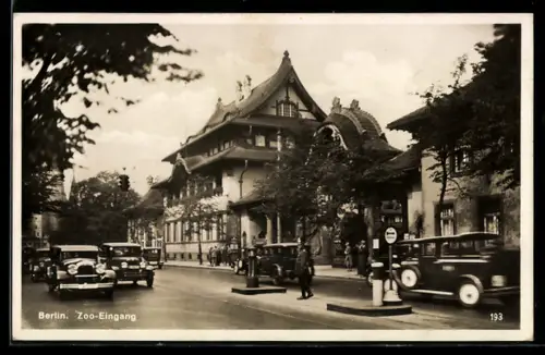 AK Berlin, Zoo-Eingang