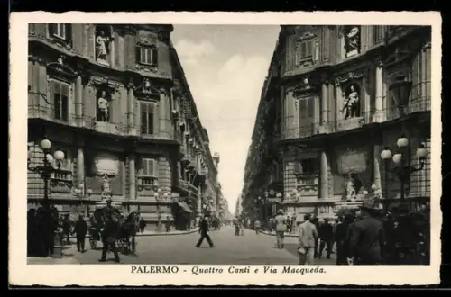AK Palermo, Quattro Canti e Via Macqueda