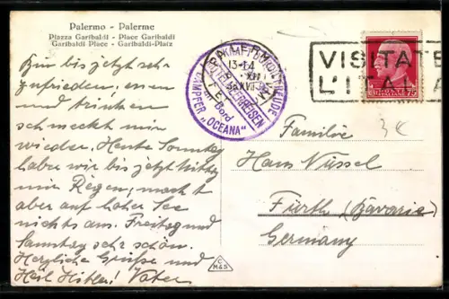 AK Palermo, Garibaldi-Platz