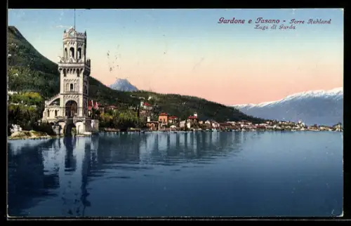 AK Gardone /Lago di Garda, Torre Ruhland, Fasano