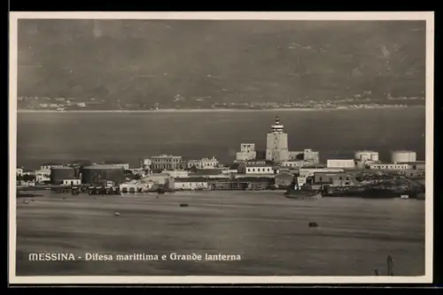 AK Messina, Difesa marittima e Grande lanterna