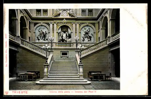 AK Trieste, Interna della posta